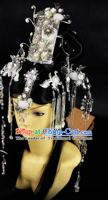 Top Chinese Empress Phoenix Hair Style China Hairpieces Chinese Traditional Hairpins Bridal Headwear