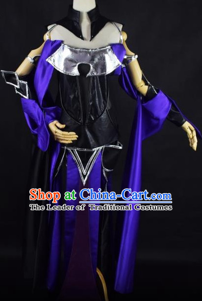 Chinese Traditional Stage Performance Hanfu Cosplay Princess Costume Chinese Cosplay Hanfu Halloween Costume Party Costume Fancy Dress