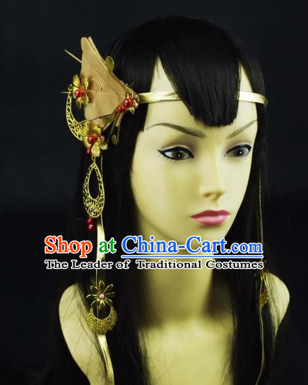 Chinese Traditional Hanfu Hair Jewelry Head Pieces