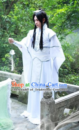 Chinese Traditional Hanfu Prince Cosplay Costume Chinese Cosplay Hanfu Halloween Costume Party Costume Fancy Dress