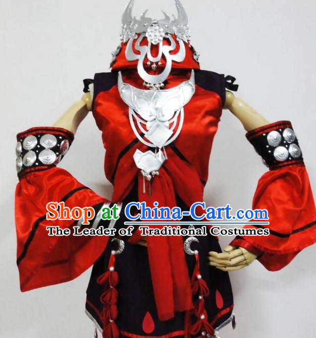 Chinese Traditional Hanfu Cosplay Costume Chinese Cosplay Hanfu Halloween Costume Party Costume Fancy Dress