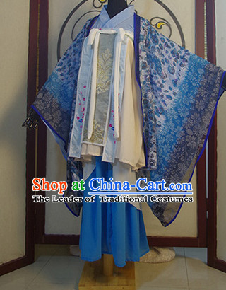 Chinese Ancient Han Fu Royal Clothing Robes Tunics Accessories Traditional China Clothes Adults Kids