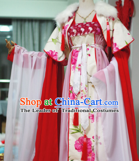 Chinese Traditional Bridal Clothes for Women China Women Dress Customized Ladies Dresses Cheongsams Qipao Hanfu Complete Set