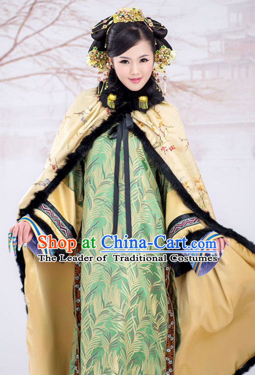 Chinese TV Drama Princess Costume Ancient Theatrical Costumes Historical Clothing and Hair Jewelry Complete Set for Women