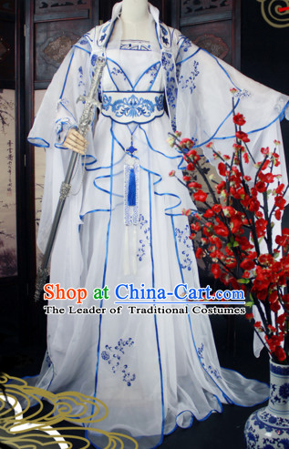 Chinese Themed Clothing Traditional Chinese Fairy Clothes Hanfu National Costumes for Women