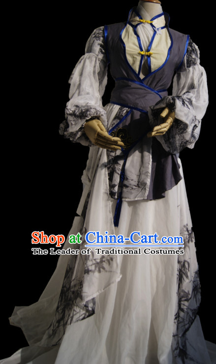 Chinese Themed Clothing Traditional Chinese Fairy Clothes Hanfu National Costumes for Men