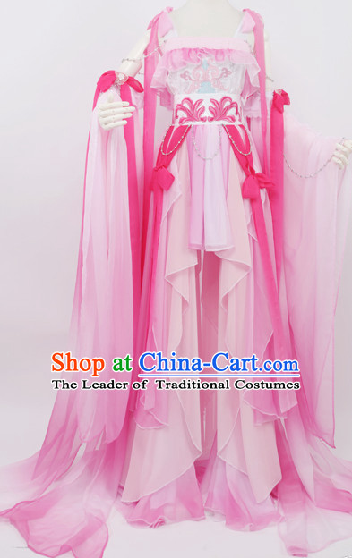 Ancient Chinese Stage Palace Bridal Outfits National Costume Halloween Costumes Hanfu Chinese Dresses Chinese Clothing