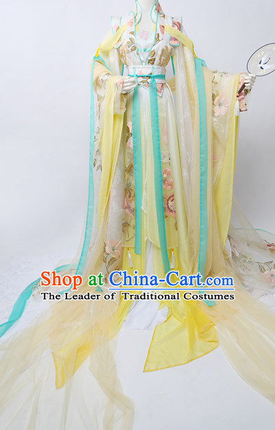 Ancient Chinese Stage Palace Dress National Costume Halloween Costumes Hanfu Chinese Dresses Chinese Clothing