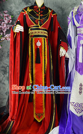 Ancient Chinese Stage Royal Dress National Costume Halloween Costumes Hanfu Chinese Dresses Chinese Clothing