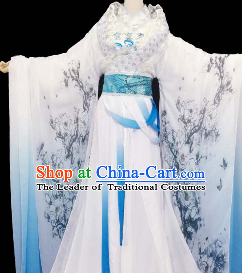 Chinese Traditional Princess Hanfu Dress Ancient Chinese Lady Costumes Complete Set for Women Girls