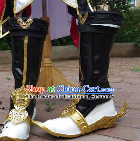 Top Chinese Cosplay Suphero Supheroine Long Boot Boots