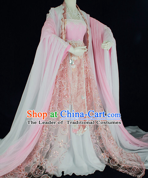 Top Chinese Imperial Royal Princess Traditional Wear Queen Dresses Fairy Cosplay Costumes Ideas Asian Cosplay Supplies Complete Set