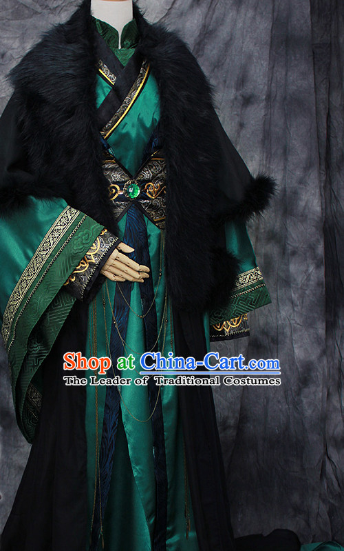 Chinese Classical Prince Royal Hanfu Han Fu Clothes Complete Set for Men