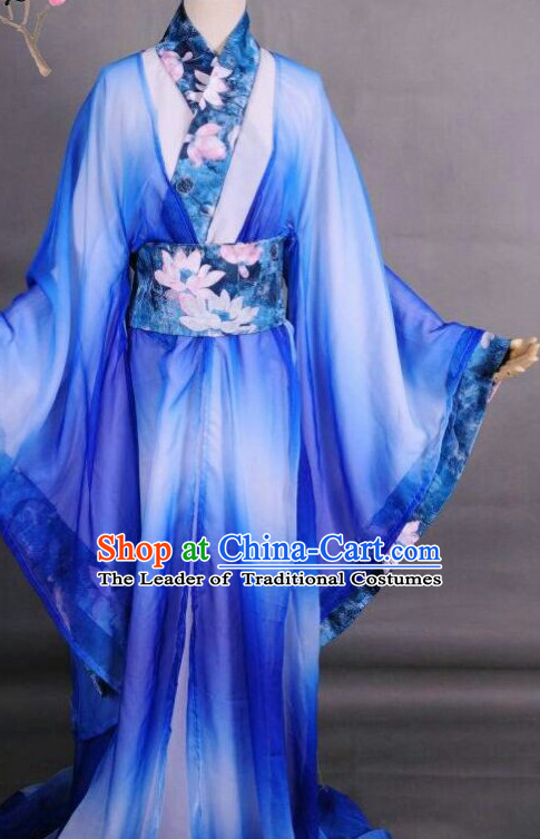 Top Chinese Ancient Costumes Theater and Reenactment Costumes Complete Set for Men