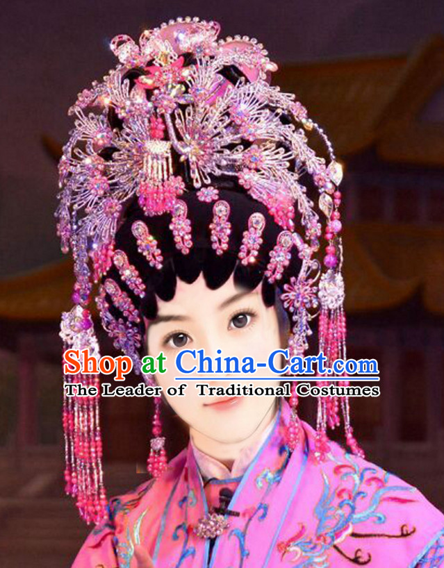 Chinese Princess Phoenix Hair Headwear Crowns Hats Headpiece Hair Accessories Jewelry