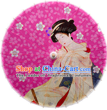 Asian Dance Umbrella China Handmade Classical Geisha Umbrellas Stage Performance Umbrella Dance Props