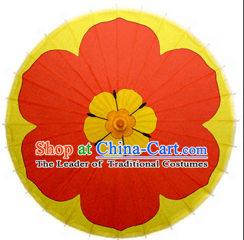 Asian Flower Dance Umbrella Chinese Handmade Umbrellas Stage Performance Umbrella Dance Props