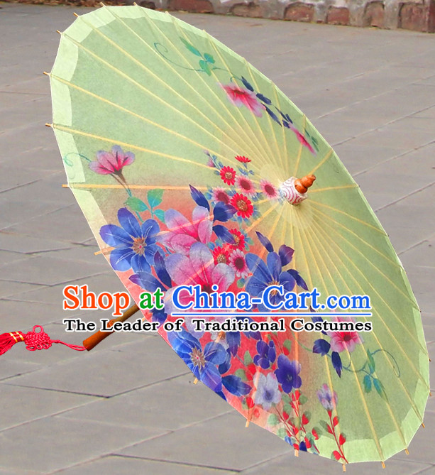 Asian Dance Umbrella Chinese Handmade Umbrellas Stage Performance Umbrella Dance Props