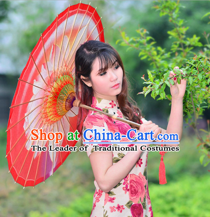 Asian Dance Umbrella China Handmade Traditional Umbrellas Stage Performance Umbrella Dance Props