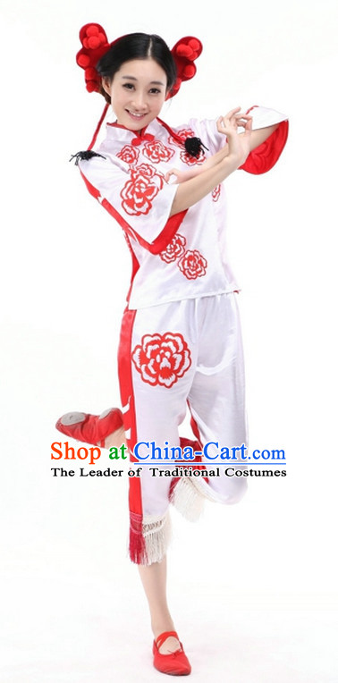 Chinese Fan Dance Costume Dance Costumes for Women