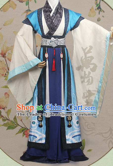 Chinese Emperor Hanfu Robe Prince Clothing Handmade Bjd Dress Opera Costume Drama Costumes Complete Set