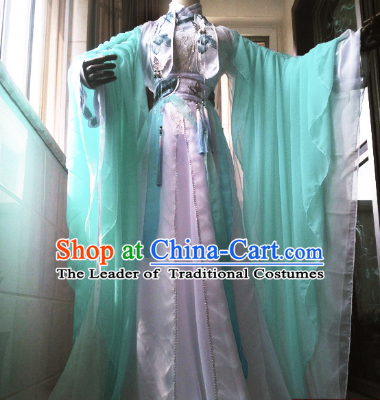 Ancient Chinese Costumes Flower Costume Traditional Chinese Fairy Hanfu Han Fu Costumes Ancient Cosplay Complete Set