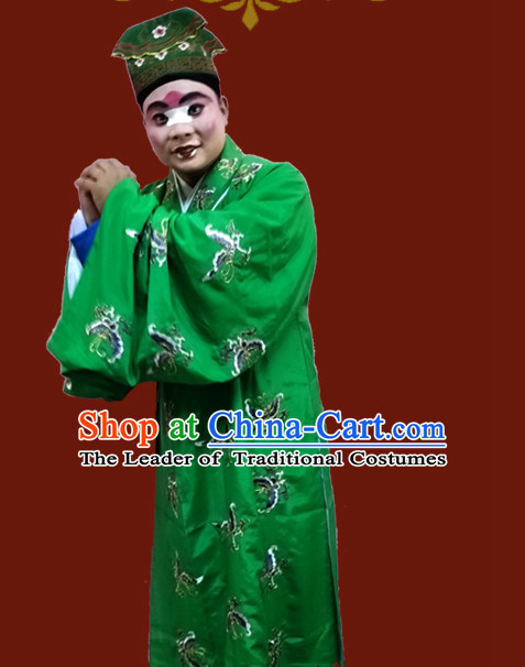 Chinese Opera Beijing Opera Peking Opera Costume Embroidered Robe Hua Dan Opera Costumes and Headdress Complete Set