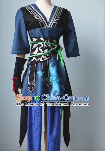 Chinese Women Hanbok Kimono Stage Opera Costume Dresses Costume Ancient Cosplay Complete Set