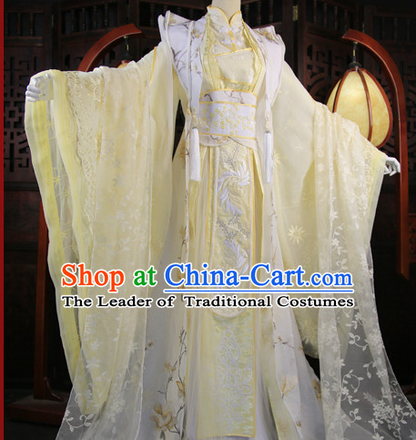 Chinese Traditional Empress Royal Stage Hanfu Hanbok Kimono Costume Dresses Costume Ancient Garment Complete Set