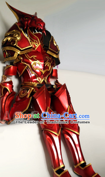 Special Ancient Chinese Armor Costumes General Body Costume Dresses Complete Set