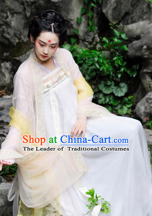 Ancient Chinese Women Clothing Traditional Hanfu Hanbok Kimono Dress National Costume Dresses Complete Set