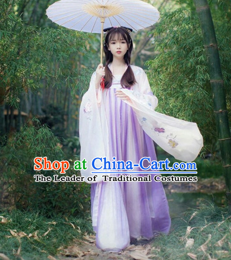 Purple Ancient Chinese Women Dresses Hanfu Girls China Classical Clothing Histroical Dress Traditional National Costume Complete Set