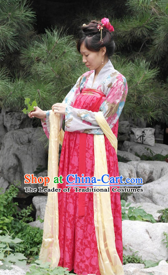 Classical Dance Chinese Clothes Drama Performance Hanfu for Women