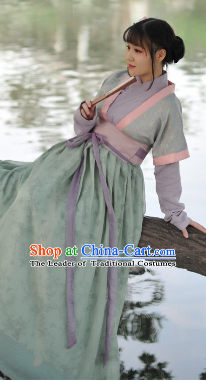 Chinese Han Dynasty Princess Hanfu Drama Performance Festival Celebration China Film Beauty Dress Rental Garment and Headpieces