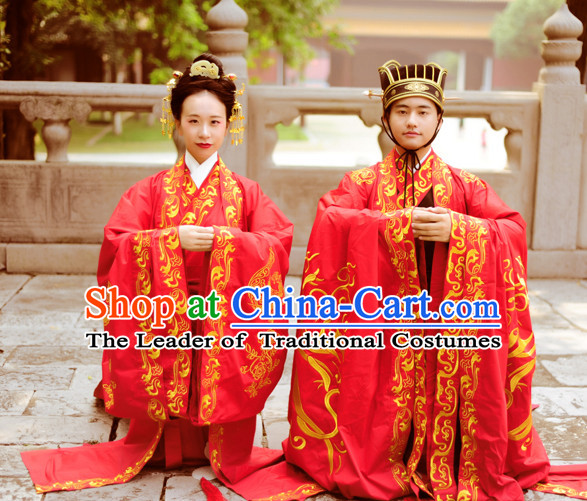 Chinese Wedding Clothes Classical Dance Drama Performance Hanfu Chinese Hakama Traditional Bridal Dress Quju Supreme Ancient Chinese Costume Complete Set