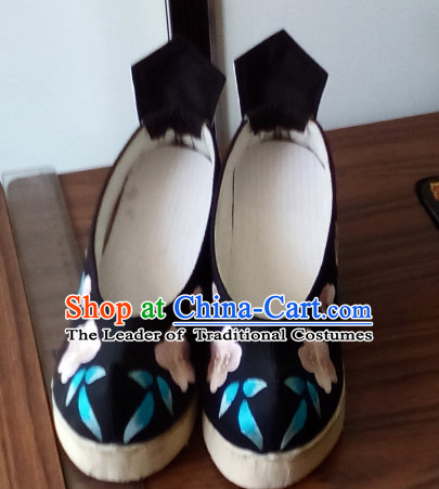 Chinese Shoes Wedding Shoes Kung Fu boots Wushu Shoes Mens Shoes Opera Shoes Hanfu Shoes Embroidered Shoes Monk Shoes