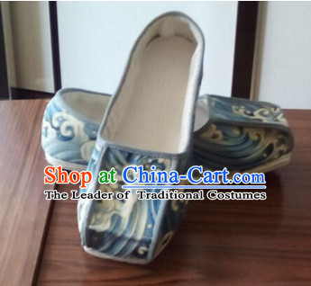 Chinese Shoes Wedding Shoes Kung Fu boots Wushu Shoes Mens Shoes Opera Shoes Hanfu Shoes Embroidered Shoes Monk Shoes