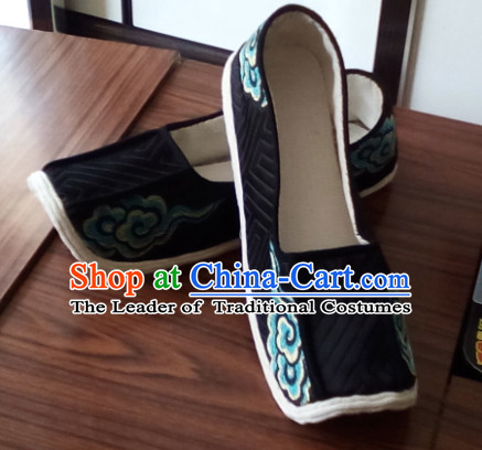 Chinese Shoes Wedding Shoes Kung Fu boots Wushu Shoes Mens Shoes Opera Shoes Hanfu Shoes Embroidered Shoes Monk Shoes