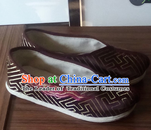 Chinese Shoes Wedding Shoes Kung Fu boots Wushu Shoes Mens Shoes Opera Shoes Hanfu Shoes Embroidered Shoes Monk Shoes