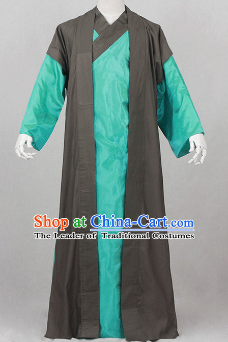 Traditional Chinese Ancient Clothing Han Fu Dresses Beijing Classical China Clothing for Men