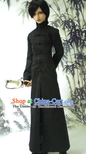 Men Dress Stage Performance Dresses Traditional Chinese Mandarin Clothing Hanfu Costume