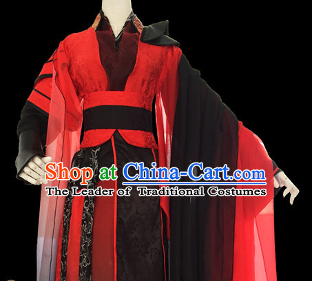 Men Dress Palace Stage Performance Dresses Traditional Chinese Mandarin Clothing Hanfu Costume