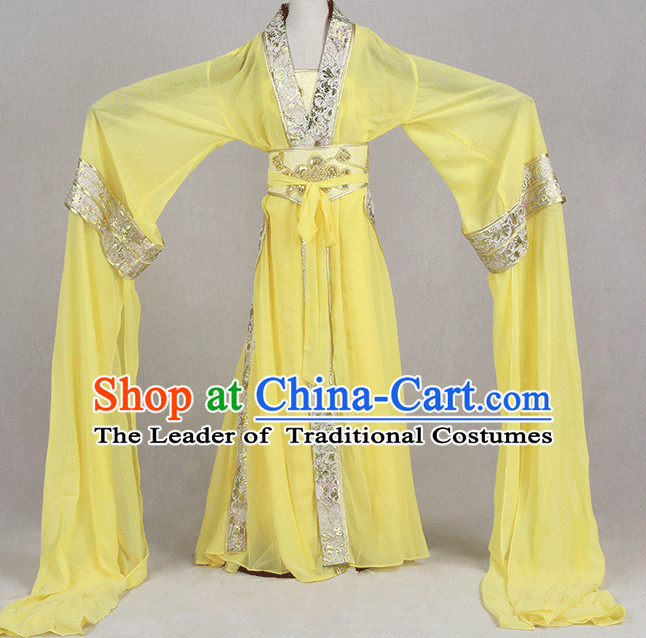 Traditional Chinese Ancient Clothing Han Fu Dresses Beijing Classical China Clothing for Girls