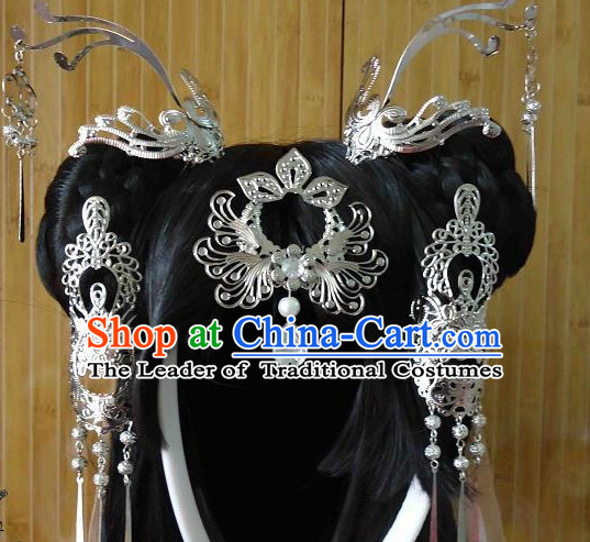 Traditional Chinese Headpiece Headdress Hair Decorations Hair Sticks Head Gear Hair Decoration Set