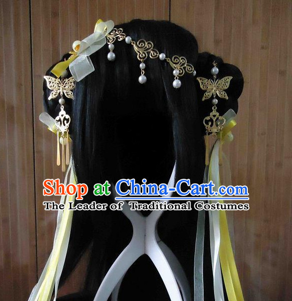 Traditional Chinese Headpiece Headdress Hair Decorations Hair Sticks Head Gear Hair Decoration Set