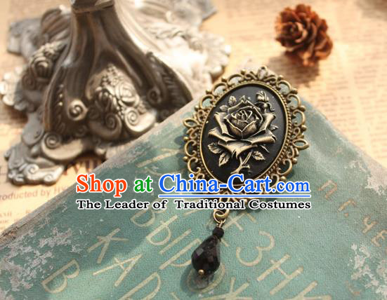 Traditional Classic Women Jewelry Accessories, Traditional Classic Gothic Restoring Ancient Brooch for Women