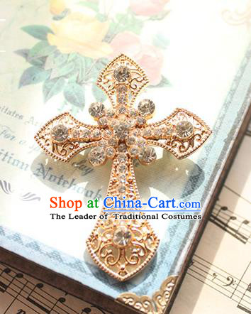 Traditional Classic Women Jewelry Accessories, Traditional Classic Gothic Restoring Ancient Crystal Brooch for Women