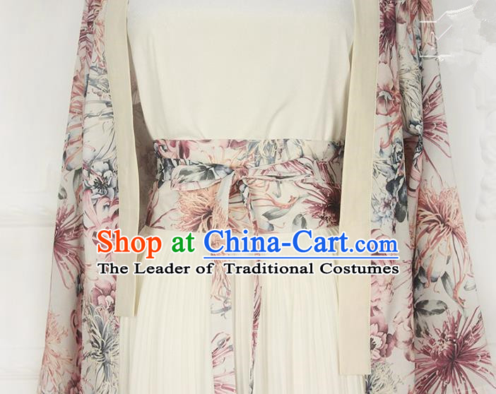 Traditional Japanese Restoring Ancient Kimono Wide Belt, China Kimono improved Double Waist Closure for Women