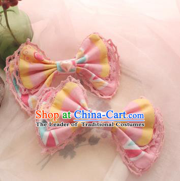 Traditional Classic Ancient Hair Accessories Hair Pin, Elegant Sweet Bowknot Hair Claw for Women