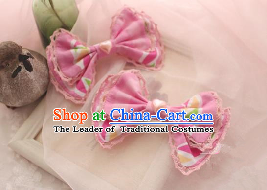 Traditional Classic Ancient Hair Accessories Hair Pin, Elegant Sweet Bowknot Hair Claw for Women